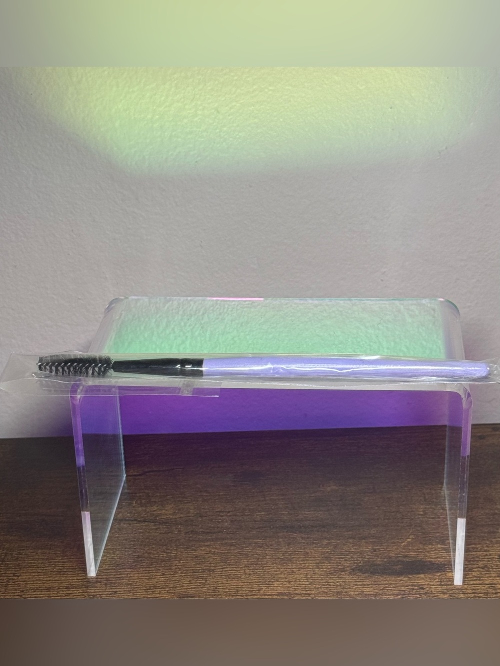 Makeup spoolie brush